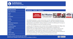 Desktop Screenshot of laizismus.de